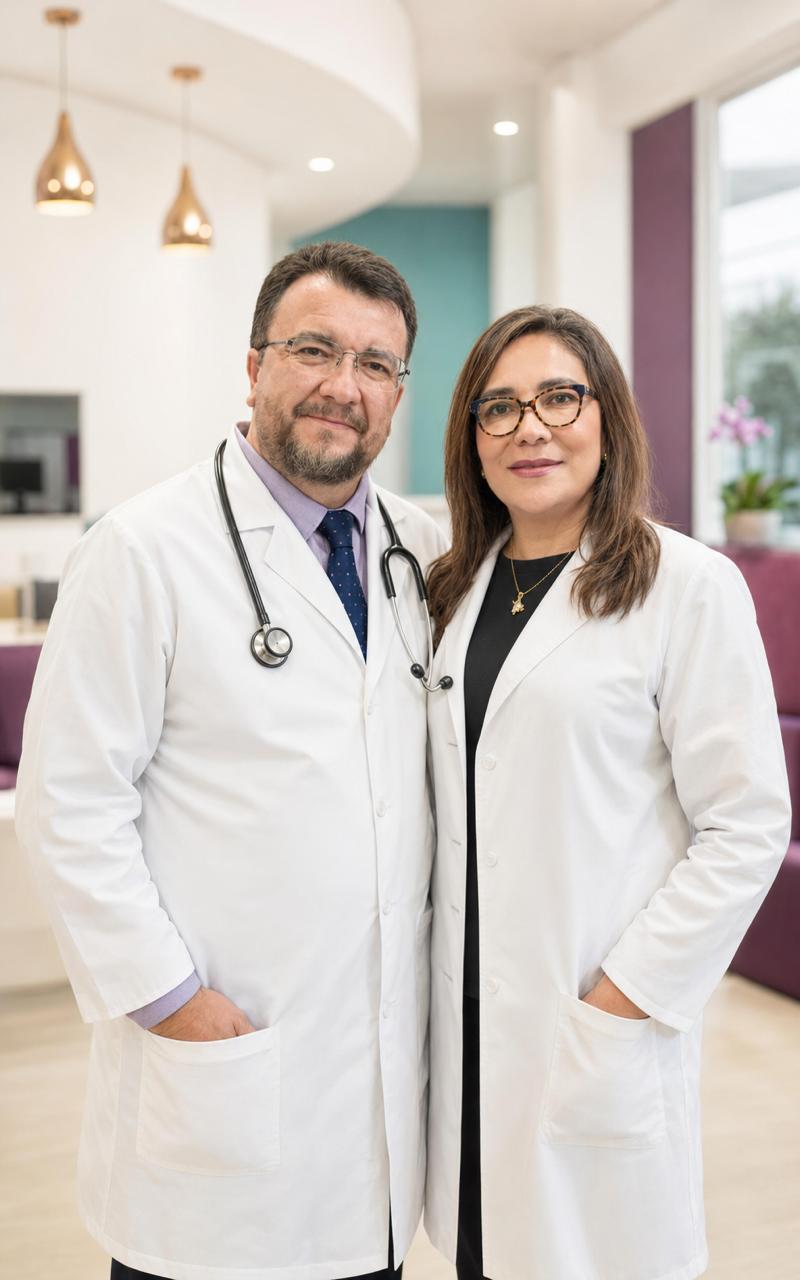 Dr. Enrique Vallejo y Dra. Carmen Sánchez